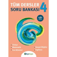 4.Sınıf Tüm Dersler Soru Bankası -Bilgi Küpü
