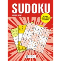Sudoku Kırmızı Kitap - Üç Farklı Zorluk Seviyesi 159 Bulmaca