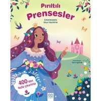 Pırıltılı Prensesler - Çıkartmalarla Giysi Giydirme
