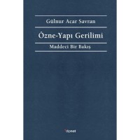 Özne Yapı Gerilimi DİPNOT