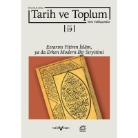 Tarih ve Toplum 19.sayı Yeni Yaklaşımlar