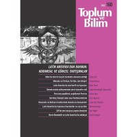 Toplum ve Bilim Sayı:160
