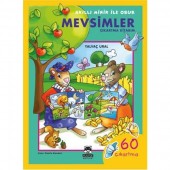 Akıllı Minik ile Obur Mevsimler Çıkartma Kitabım