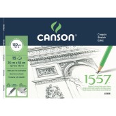 CANSON 1557 RESİM BLOK 120GR 35x50 15YP